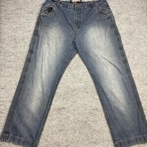 PHAT‎ FARM jeans Men’s 44x32 baggy wideleg vintage hiphop Y2K grunge skater rap